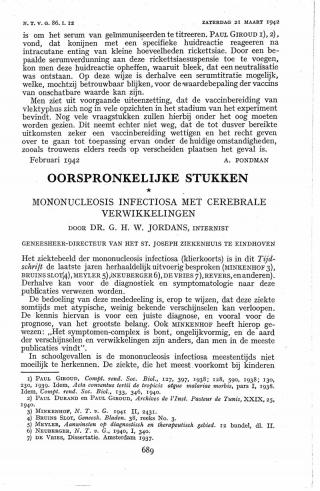 Eerste pagina van het artikel zoals het is gepubliceerd in het tijdschrift