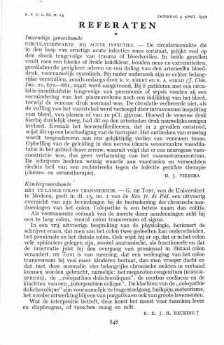 Eerste pagina van het artikel zoals het is gepubliceerd in het tijdschrift