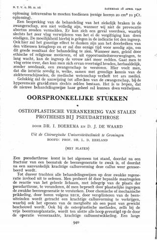 Eerste pagina van het artikel zoals het is gepubliceerd in het tijdschrift