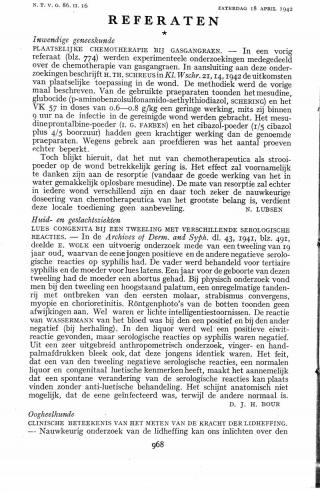 Eerste pagina van het artikel zoals het is gepubliceerd in het tijdschrift