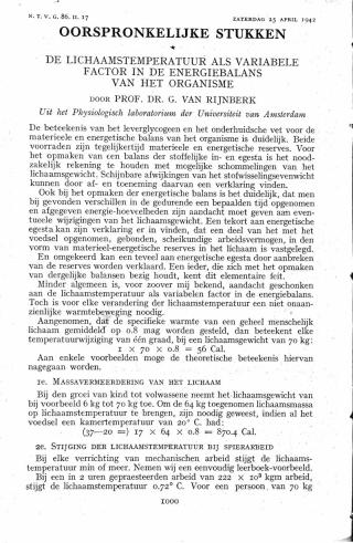 Eerste pagina van het artikel zoals het is gepubliceerd in het tijdschrift