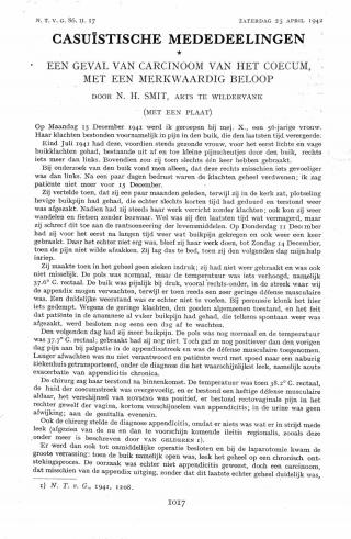 Eerste pagina van het artikel zoals het is gepubliceerd in het tijdschrift