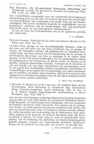 Eerste pagina van het artikel zoals het is gepubliceerd in het tijdschrift