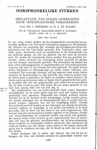 Eerste pagina van het artikel zoals het is gepubliceerd in het tijdschrift
