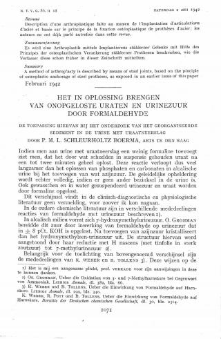 Eerste pagina van het artikel zoals het is gepubliceerd in het tijdschrift