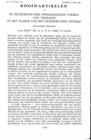 Eerste pagina van het artikel zoals het is gepubliceerd in het tijdschrift