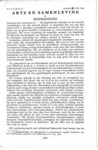 Eerste pagina van het artikel zoals het is gepubliceerd in het tijdschrift