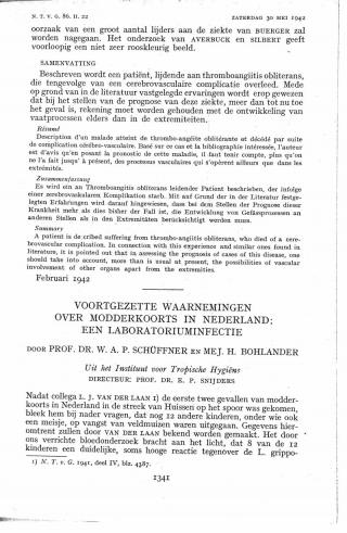 Eerste pagina van het artikel zoals het is gepubliceerd in het tijdschrift