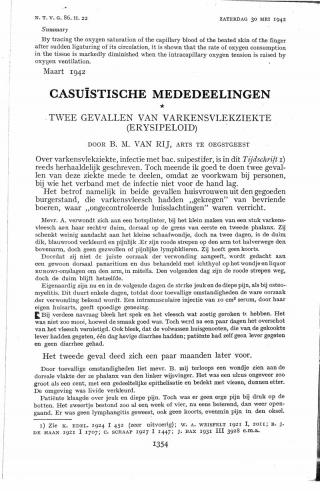 Eerste pagina van het artikel zoals het is gepubliceerd in het tijdschrift