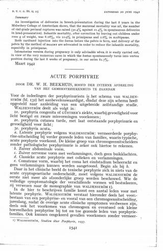 Eerste pagina van het artikel zoals het is gepubliceerd in het tijdschrift