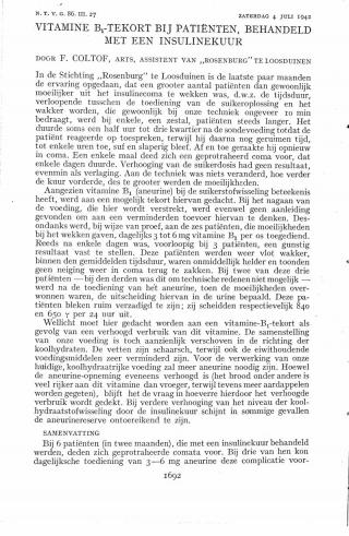 Eerste pagina van het artikel zoals het is gepubliceerd in het tijdschrift