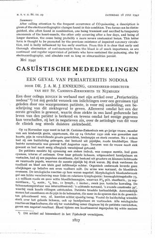 Eerste pagina van het artikel zoals het is gepubliceerd in het tijdschrift