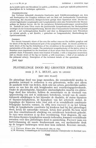 Eerste pagina van het artikel zoals het is gepubliceerd in het tijdschrift