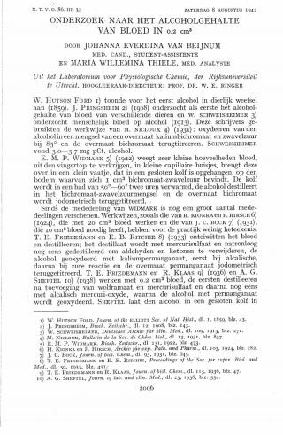 Eerste pagina van het artikel zoals het is gepubliceerd in het tijdschrift