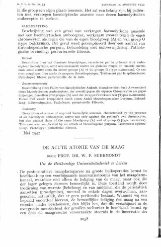 Eerste pagina van het artikel zoals het is gepubliceerd in het tijdschrift