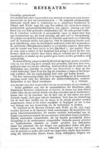 Eerste pagina van het artikel zoals het is gepubliceerd in het tijdschrift