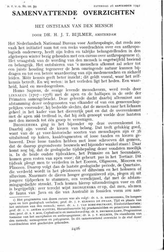 Eerste pagina van het artikel zoals het is gepubliceerd in het tijdschrift