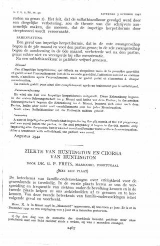 Eerste pagina van het artikel zoals het is gepubliceerd in het tijdschrift