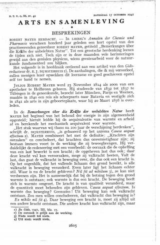 Eerste pagina van het artikel zoals het is gepubliceerd in het tijdschrift