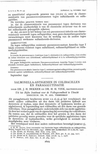 Eerste pagina van het artikel zoals het is gepubliceerd in het tijdschrift