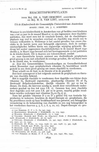 Eerste pagina van het artikel zoals het is gepubliceerd in het tijdschrift