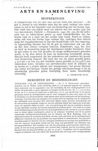 Eerste pagina van het artikel zoals het is gepubliceerd in het tijdschrift