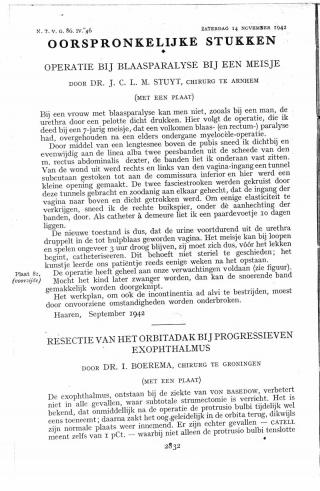 Eerste pagina van het artikel zoals het is gepubliceerd in het tijdschrift