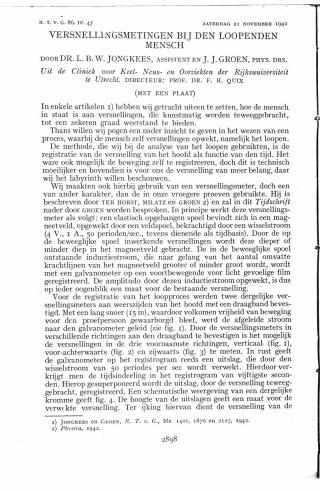 Eerste pagina van het artikel zoals het is gepubliceerd in het tijdschrift