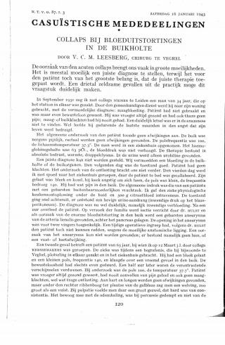 Eerste pagina van het artikel zoals het is gepubliceerd in het tijdschrift