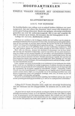 Eerste pagina van het artikel zoals het is gepubliceerd in het tijdschrift