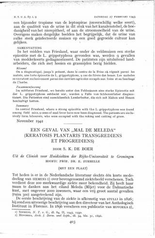 Eerste pagina van het artikel zoals het is gepubliceerd in het tijdschrift