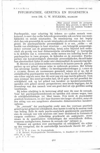 Eerste pagina van het artikel zoals het is gepubliceerd in het tijdschrift