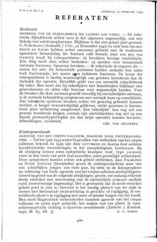 Eerste pagina van het artikel zoals het is gepubliceerd in het tijdschrift