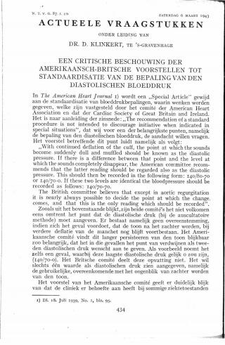 Eerste pagina van het artikel zoals het is gepubliceerd in het tijdschrift