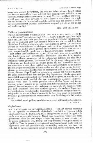 Eerste pagina van het artikel zoals het is gepubliceerd in het tijdschrift