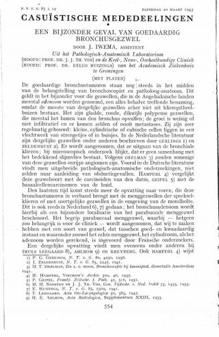 Eerste pagina van het artikel zoals het is gepubliceerd in het tijdschrift