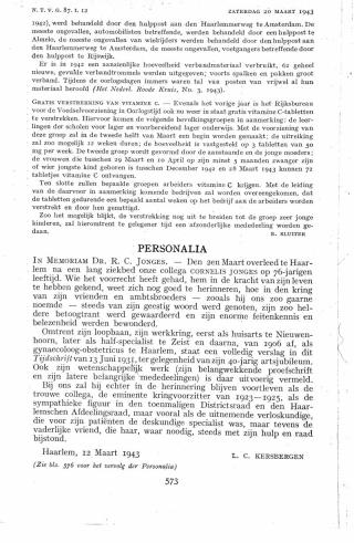 Eerste pagina van het artikel zoals het is gepubliceerd in het tijdschrift