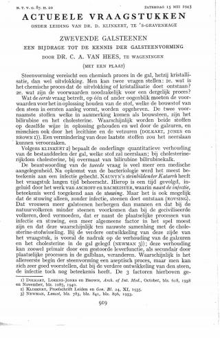 Eerste pagina van het artikel zoals het is gepubliceerd in het tijdschrift