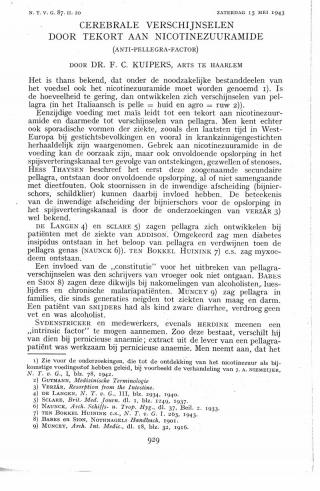 Eerste pagina van het artikel zoals het is gepubliceerd in het tijdschrift