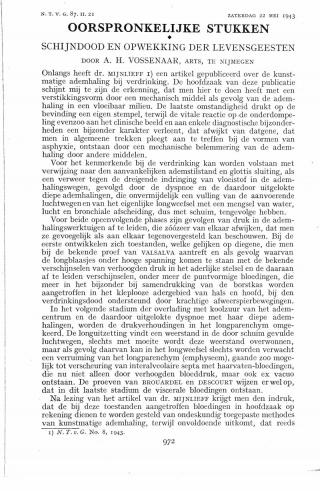 Eerste pagina van het artikel zoals het is gepubliceerd in het tijdschrift