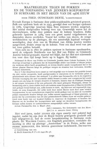 Eerste pagina van het artikel zoals het is gepubliceerd in het tijdschrift