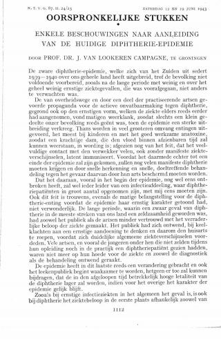 Eerste pagina van het artikel zoals het is gepubliceerd in het tijdschrift