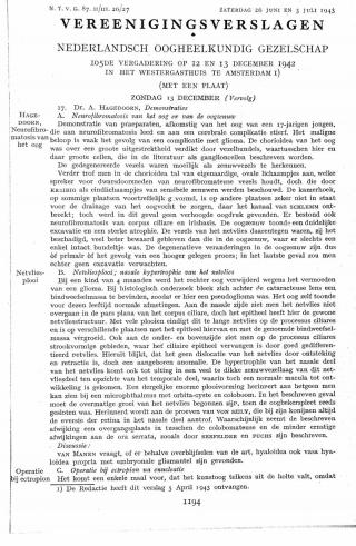 Eerste pagina van het artikel zoals het is gepubliceerd in het tijdschrift