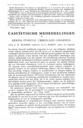 Eerste pagina van het artikel zoals het is gepubliceerd in het tijdschrift