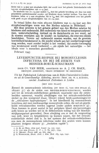 Eerste pagina van het artikel zoals het is gepubliceerd in het tijdschrift