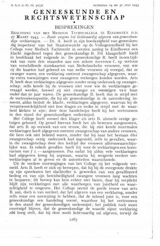 Eerste pagina van het artikel zoals het is gepubliceerd in het tijdschrift