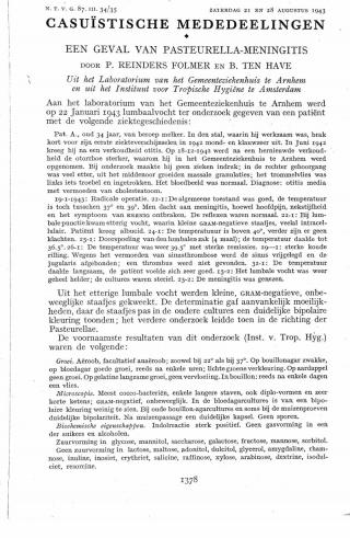 Eerste pagina van het artikel zoals het is gepubliceerd in het tijdschrift