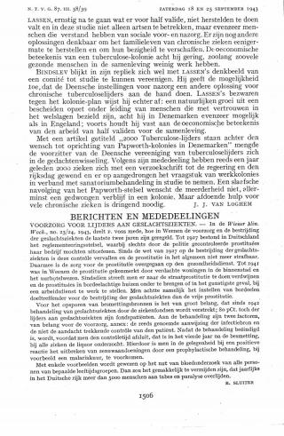 Eerste pagina van het artikel zoals het is gepubliceerd in het tijdschrift