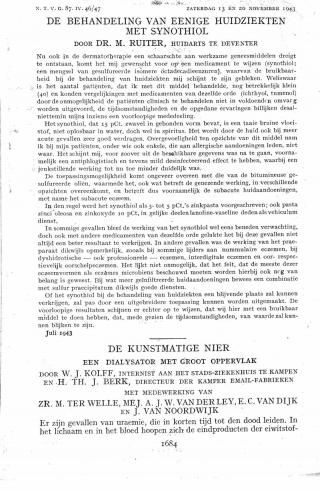 Eerste pagina van het artikel zoals het is gepubliceerd in het tijdschrift