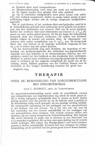 Eerste pagina van het artikel zoals het is gepubliceerd in het tijdschrift